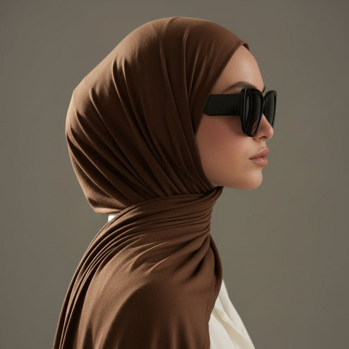Premium Bamboo Jersey Hijab |  Natural Bamboo Hijab (MH195)