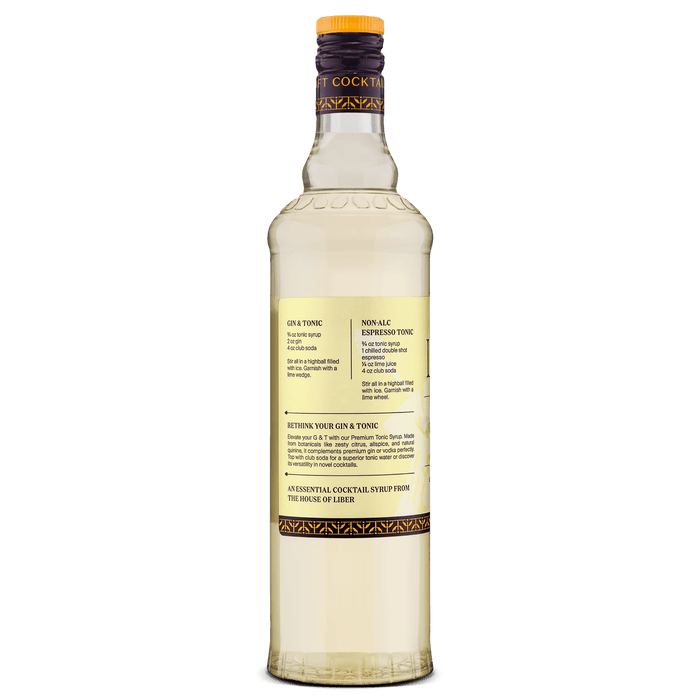 Premium Tonic Syrup