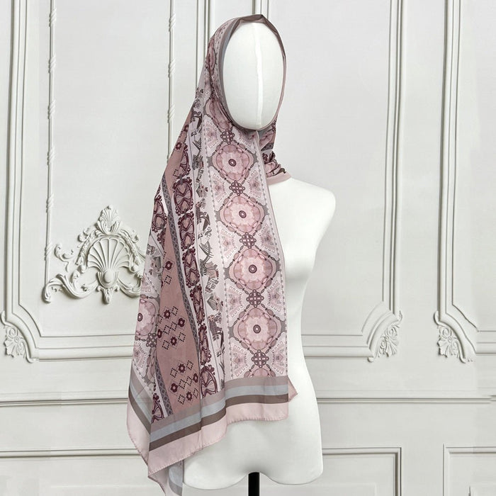 Printed Hijab Scarf(MH239)