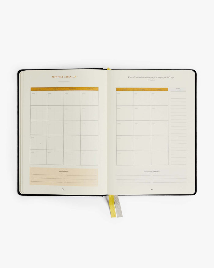 Productivity Planner - Black