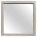 Quinby Mirror in Light Brown 1525-6