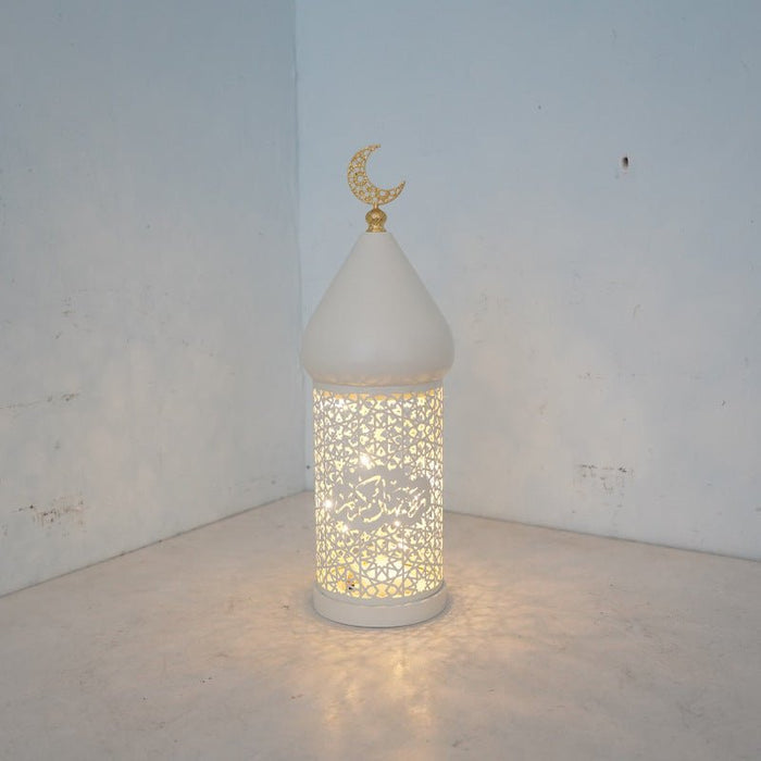 Ramadan Eid Candle Lantern Metal Craft Decorative Light (MAC380)