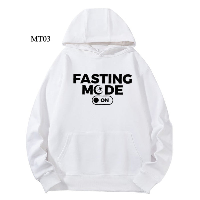 Ramadan Keffiyeh Customizable Hoodie t-shirt for Adults – High-Quality, Hooded Design (MTC002)