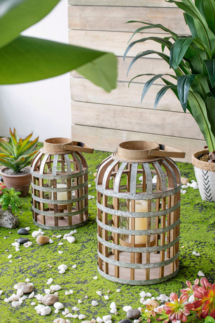 Shanghai Candle Lantern With Handle – Indoor & Outdoor, Home Garden & Wedding Decor