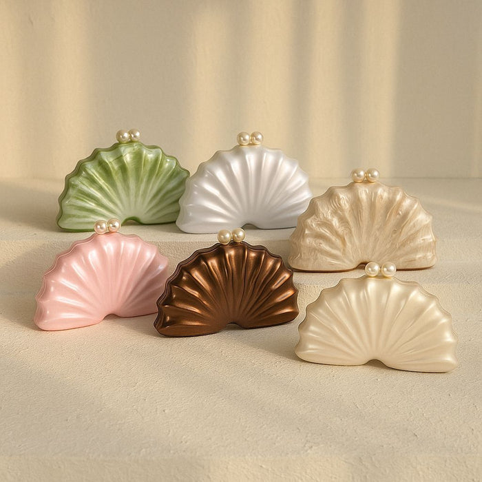 Shell Acrylic Clutch Evening Bag (MAC300)