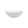 Silver Rain Large Salad Bowl