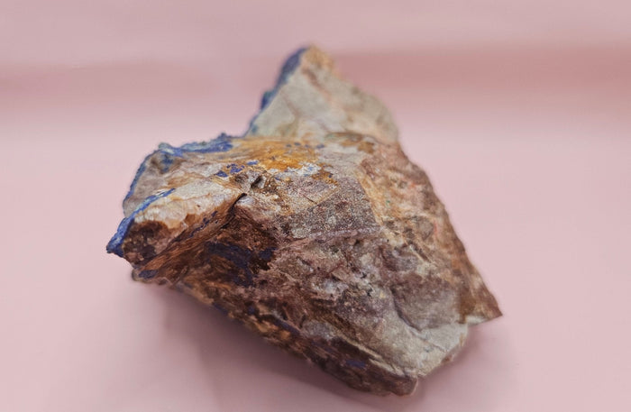 Striking Malachite Azurite Rough Specimen - 1180g | Deep Blue & Vivid Green Copper Mineral
