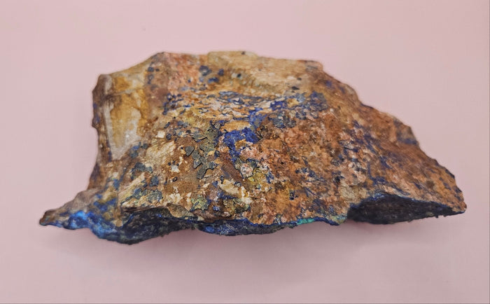 Striking Malachite Azurite Rough Specimen - 1180g | Deep Blue & Vivid Green Copper Mineral