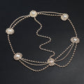 Stylish Multi-layered Rhinestone Tassel Forehead Headpiece(MAC151)
