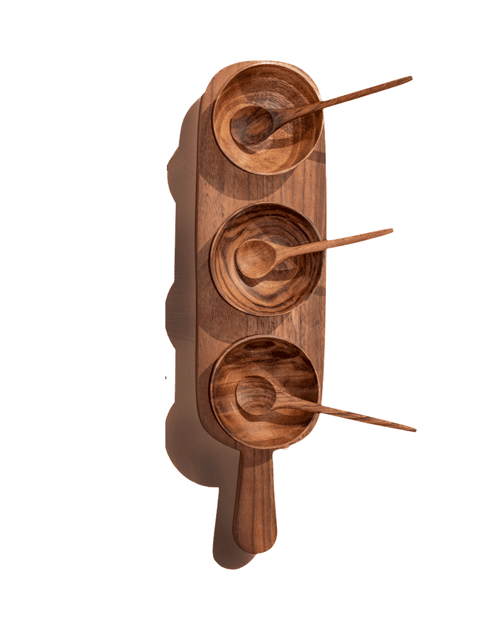 Three Condiment Serving Set
