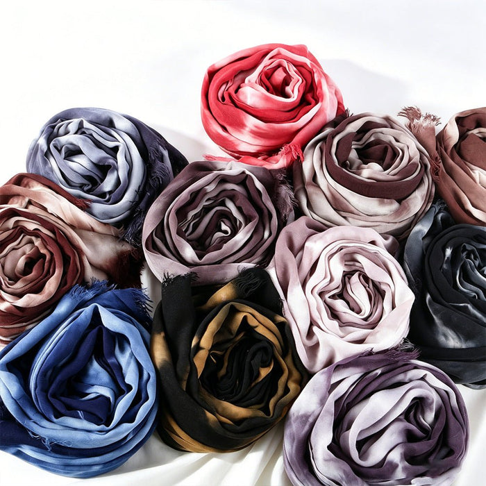 Tie-Dye Hijab Scarf(MH232)