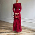 Tiered Evening Dress(MS299)