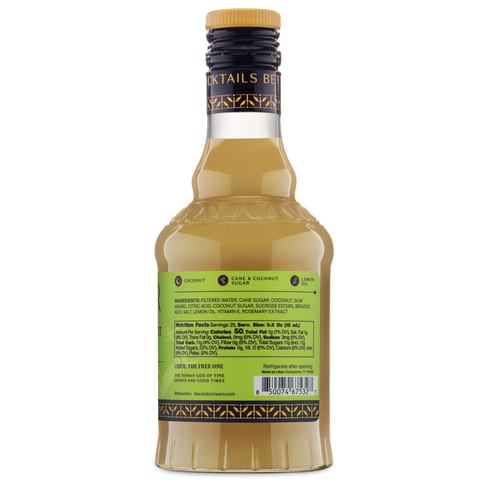 Toasted Coconut Syrup