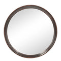 Transitional Decor Style Wall Mirror Decor With Frame For Bathroom