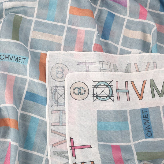 Twill Cotton Printed Scarf (MH215)