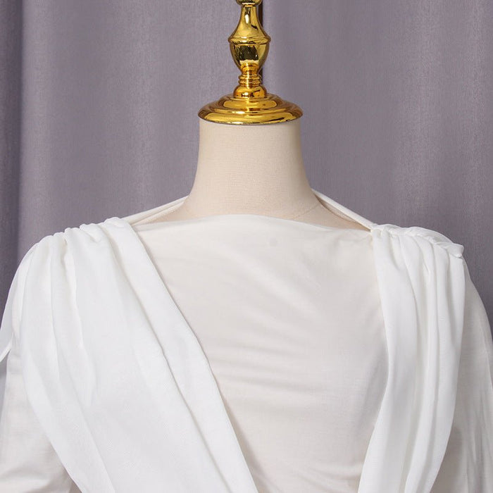 Twisted Drape Maxi Dress(MS364)