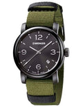 Wenger Mens Urban Metropolitan - Black PVD - Two NATO Strap Set, Green & Black - 01.1041.130_f64840a9-18a9-45d5-859e-a2f133ecc82d