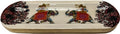 Wooden Handmade Incense Holder Boat Shape, Single - Double Elephant